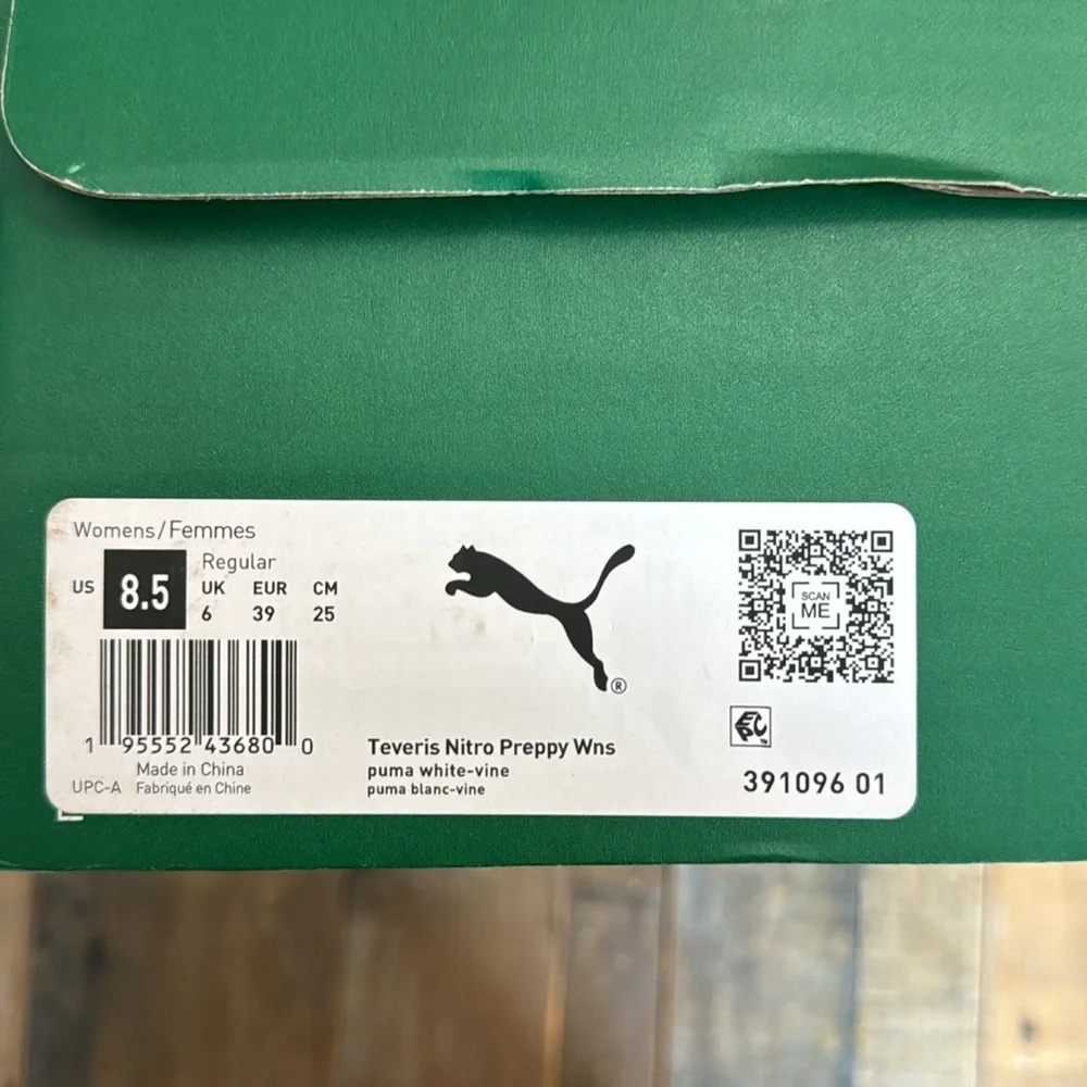 Brand New Never Worn size Women’s 8.5 Puma Teveris Nitro Preppy - Picture 8 of 9